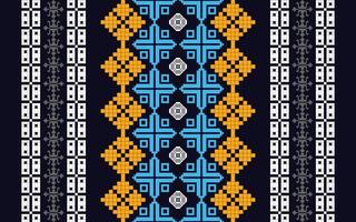 Elegant Textile Border with Floral Motif.Vintage Textile Border for Classic Designs.Colorful Textile Border with Geometric Patterns vector