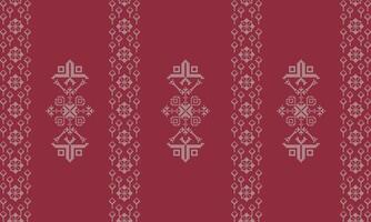 Elegant Textile Border with Floral Motif.Vintage Textile Border for Classic Designs.Colorful Textile Border with Geometric Patterns vector