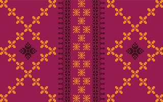 Elegant Textile Border with Floral Motif.Vintage Textile Border for Classic Designs.Colorful Textile Border with Geometric Patterns vector