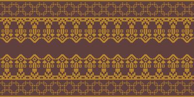 Elegant Textile Border with Floral Motif.Vintage Textile Border for Classic Designs.Colorful Textile Border with Geometric Patterns vector
