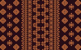 Elegant Textile Border with Floral Motif.Vintage Textile Border for Classic Designs.Colorful Textile Border with Geometric Patterns vector