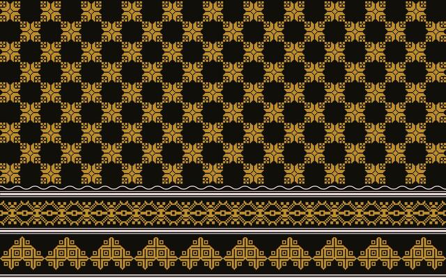Elegant Textile Border with Floral Motif.Vintage Textile Border for Classic Designs.Colorful Textile Border with Geometric Patterns