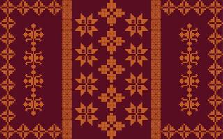 Elegant Textile Border with Floral Motif.Vintage Textile Border for Classic Designs.Colorful Textile Border with Geometric Patterns vector
