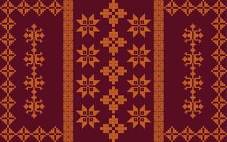 Elegant Textile Border with Floral Motif.Vintage Textile Border for Classic Designs.Colorful Textile Border with Geometric Patterns vector