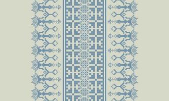Elegant Textile Border with Floral Motif.Vintage Textile Border for Classic Designs.Colorful Textile Border with Geometric Patterns vector