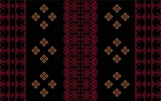 Elegant Textile Border with Floral Motif.Vintage Textile Border for Classic Designs.Colorful Textile Border with Geometric Patterns vector