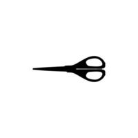 Scissors Silhouette, Flat Style, can use for Pictogram, Art Illustration, Website, Apps, Logo Type or Graphic Design Element vector