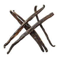 Pods of Vanilla on Transparent Background png