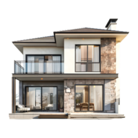 Luxury Residential House or Home on Transparent Background png