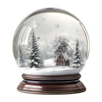 Beautiful Christmas globe on Transparent Background png
