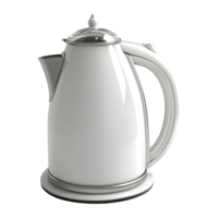 Stainless Steel Kettle on Transparent Background png