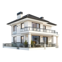 Luxury Residential House or Home on Transparent Background png