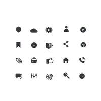 user interface icon set , app icon vector