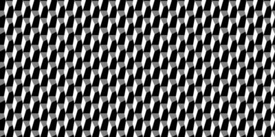 seamless geometric structure pattern. Black and white relief 3d texture. Repeatable monochrome wall background vector