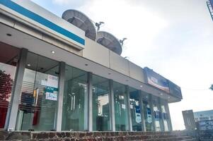 a group of automated teller machines or ATMs, Indonesia, 15 April 2024. photo