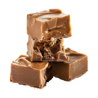 Chocolate Cubes Pile on Transparent Background png
