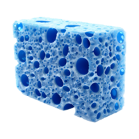 Dish Washing Sponge on Transparent Background png