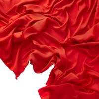 rot Stoff auf transparent Hintergrund png