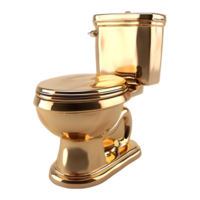 d'or commode toilettes sur transparent Contexte png