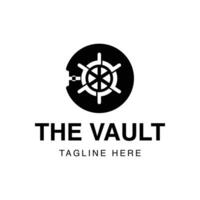 Illustration of Vault. Safe Illustration. Vault Lock . Perfect for logos, symbols and other graphics. vector