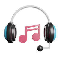 cuffie musica Audio png