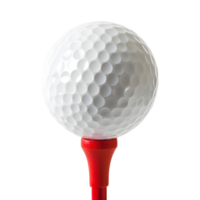 Golf Ball auf transparent Hintergrund png