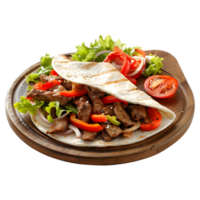 mexicano fajita en transparente antecedentes png