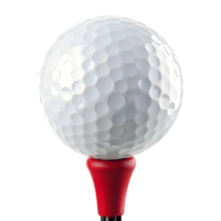 le golf Balle sur transparent Contexte png