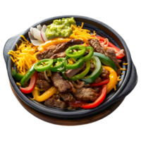 Mexikaner Fajita auf transparent Hintergrund png