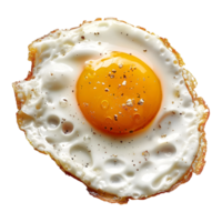 frito huevo en transparente antecedentes png