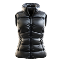 Winter Ladies Vest on Transparent Background png