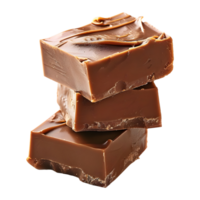 Chocolate Cubes Pile on Transparent Background png