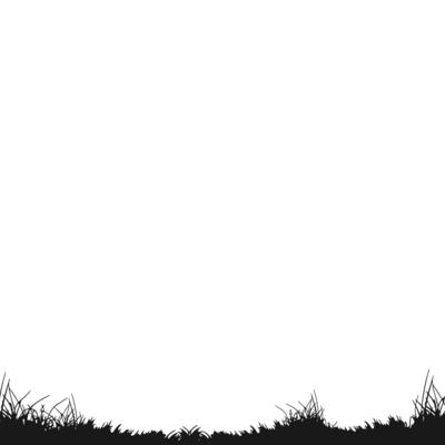 Halloween Grass Silhouette