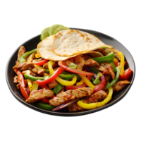 Mexikaner Fajita auf transparent Hintergrund png