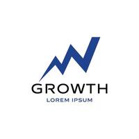 Innovative letter W logo with integrated grow symbol for progressive branding vector