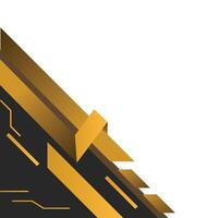 Modern Geometric Corner vector