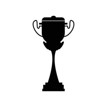Flat Trophy Icon vector