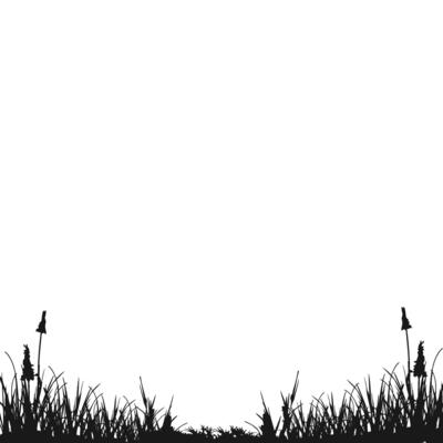 Halloween Grass Silhouette