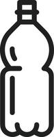 Bottle drink icon symbol image. Illustration of the drink water bottle glass design image vector