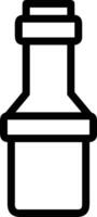 Bottle drink icon symbol image. Illustration of the drink water bottle glass design image vector