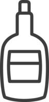 Bottle drink icon symbol image. Illustration of the drink water bottle glass design image vector