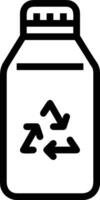 Bottle drink icon symbol image. Illustration of the drink water bottle glass design image vector