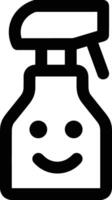 Bottle drink icon symbol image. Illustration of the drink water bottle glass design image vector