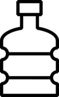 Bottle drink icon symbol image. Illustration of the drink water bottle glass design image vector