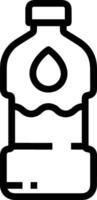 Bottle drink icon symbol image. Illustration of the drink water bottle glass design image vector