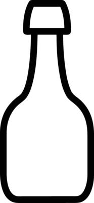 Bottle drink icon symbol image. Illustration of the drink water bottle glass design image