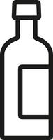 Bottle drink icon symbol image. Illustration of the drink water bottle glass design image vector
