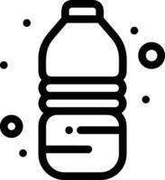 Bottle drink icon symbol image. Illustration of the drink water bottle glass design image vector