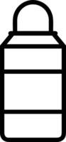 Bottle drink icon symbol image. Illustration of the drink water bottle glass design image vector