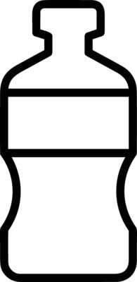 Bottle drink icon symbol image. Illustration of the drink water bottle glass design image